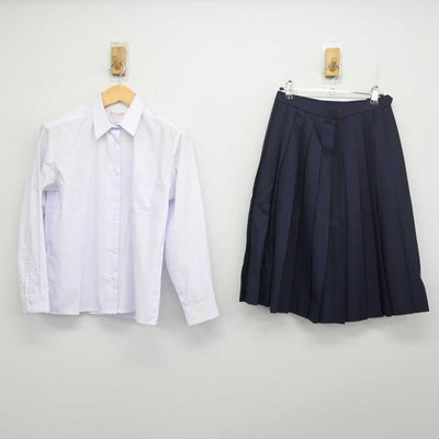 【中古】佐賀県 佐賀北高等学校 女子制服 4点 (ブレザー・ベスト・シャツ・スカート) sf054988