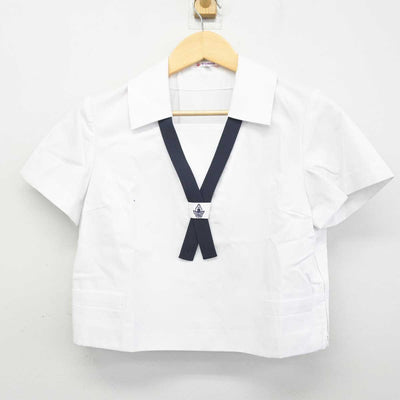 【中古】佐賀県 佐賀北高等学校 女子制服 4点 (シャツ・スカート) sf054989