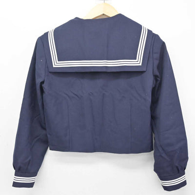 【中古】東京都 高津中学校 女子制服 3点 (セーラー服・スカート) sf055004