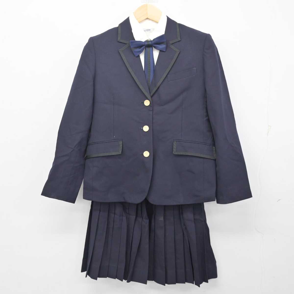 【中古】千葉県 八千代松陰高等学校 女子制服 4点 (ブレザー・シャツ・スカート) sf055006