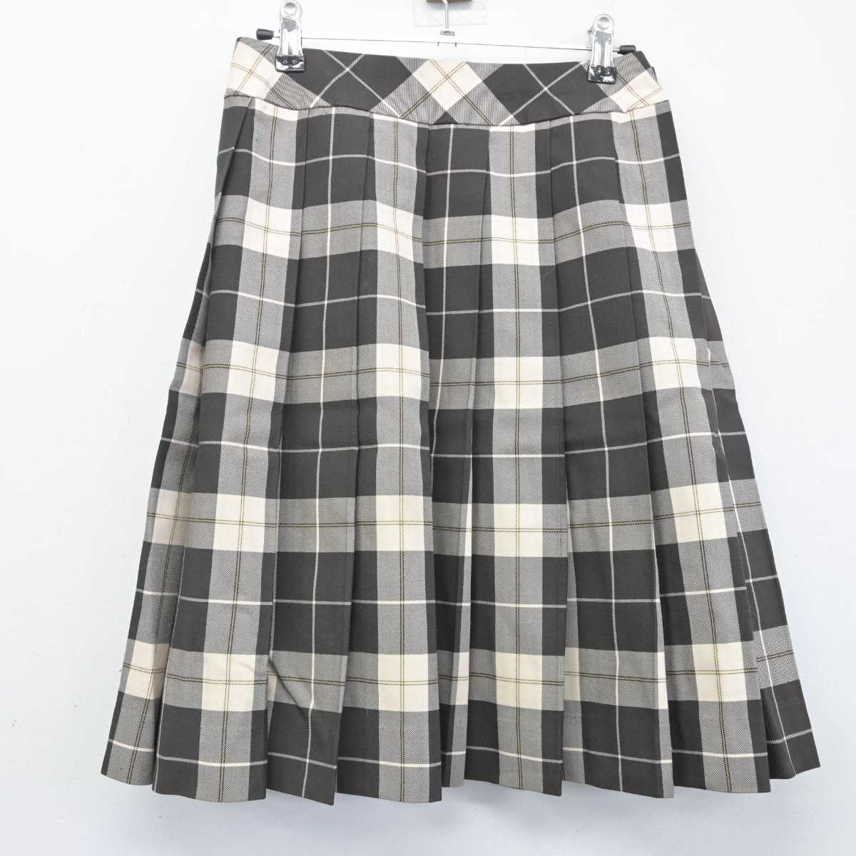 【中古】山梨県 笛吹高等学校 女子制服 5点 (ブレザー・ニット・シャツ・スカート) sf055027