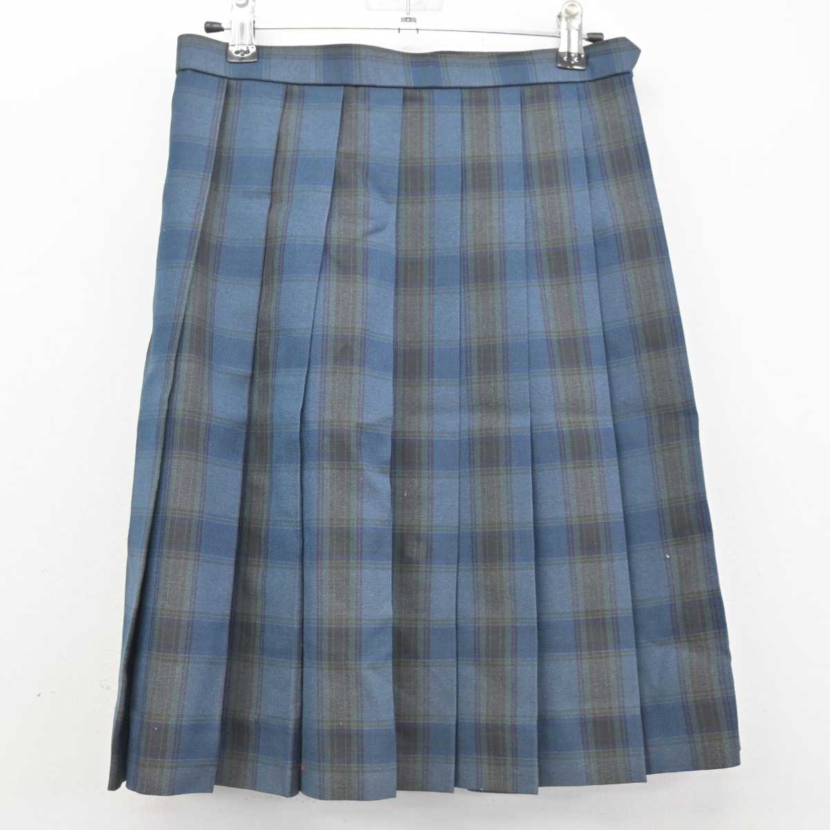 【中古】埼玉県 入間向陽高等学校 女子制服 5点 (ブレザー・ベスト・シャツ・スカート) sf055039