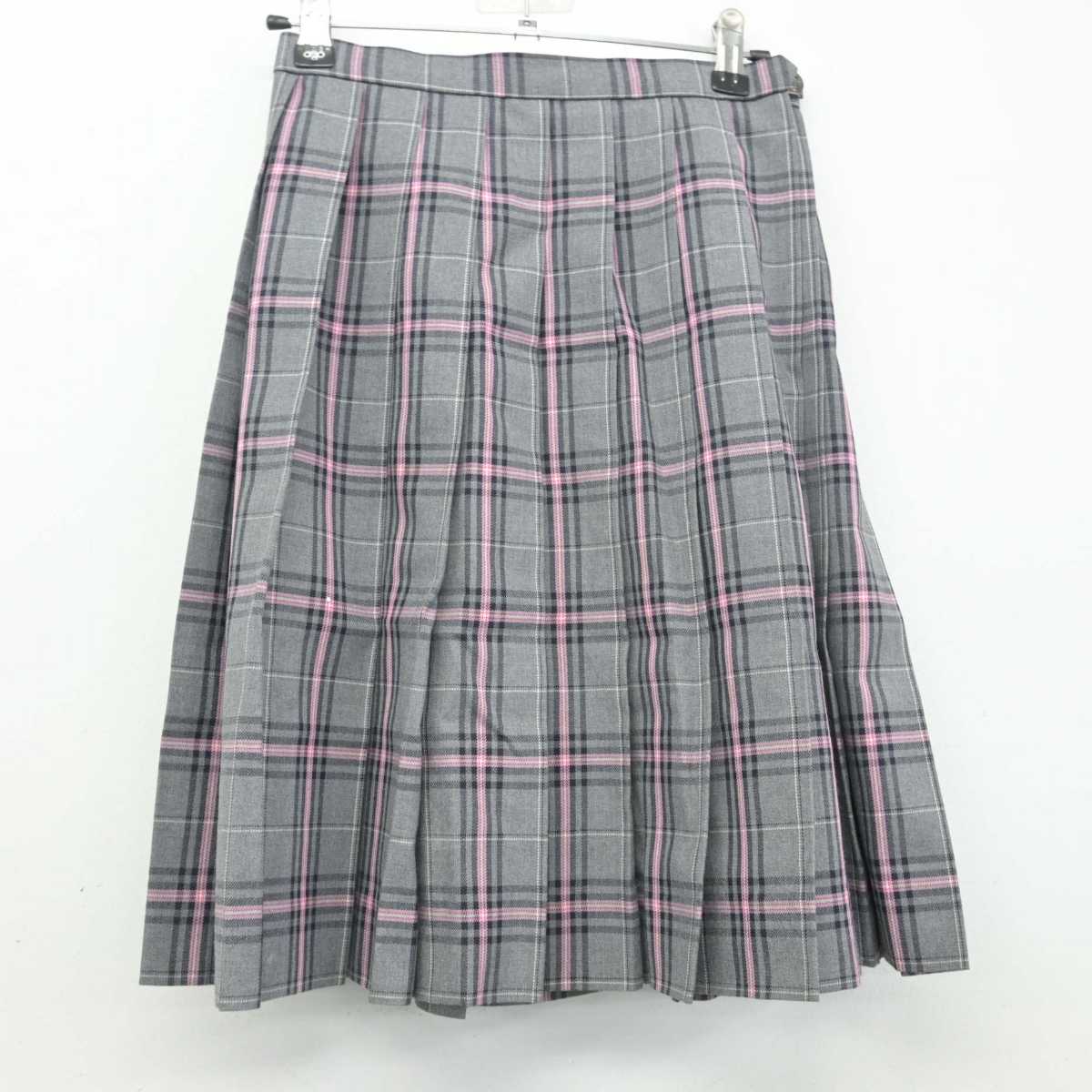 【中古】 クラーク記念国際高等学校 女子制服 4点 (ブレザー・シャツ・スカート) sf055046