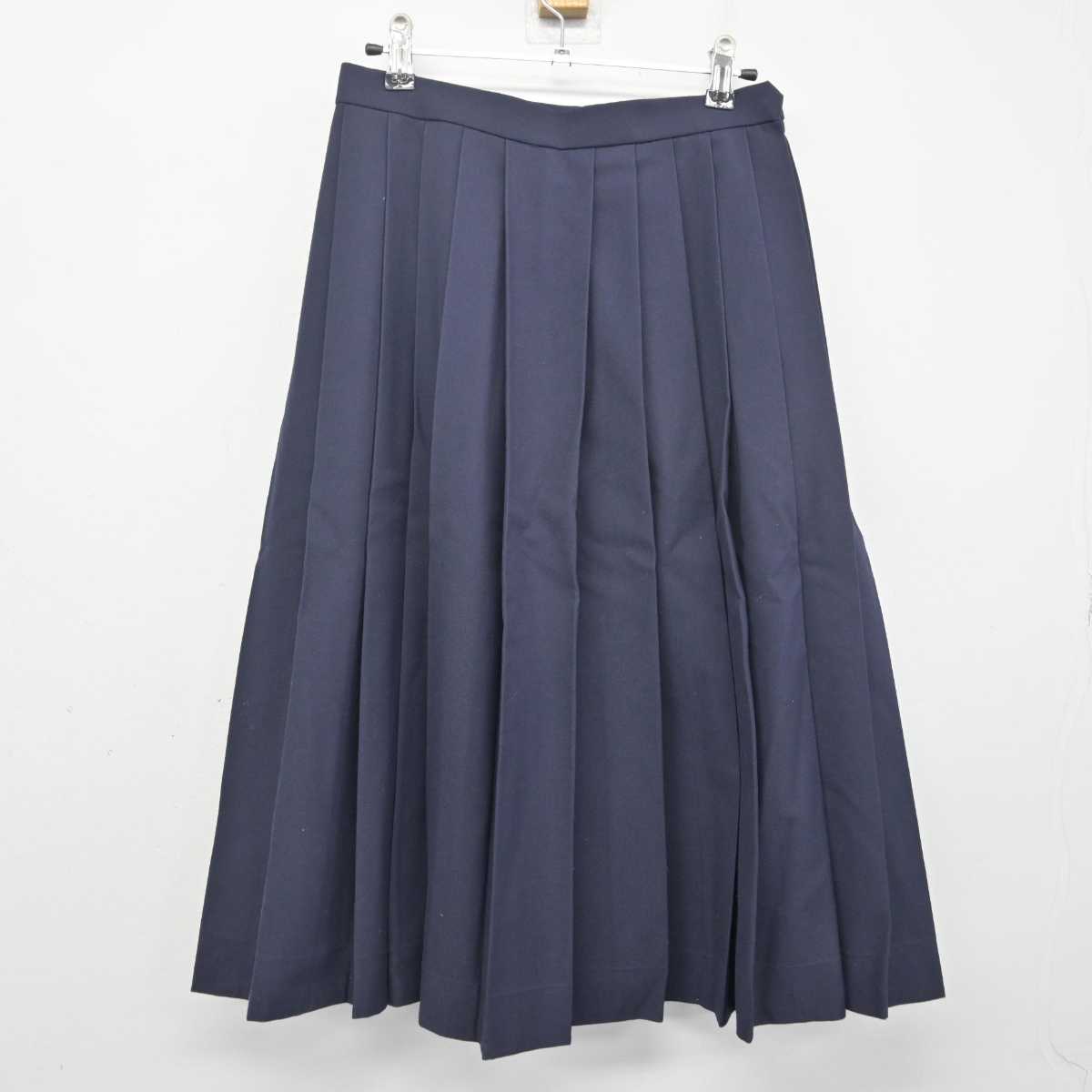 【中古】静岡県 神久呂中学校 女子制服 3点 (セーラー服・スカート) sf055052