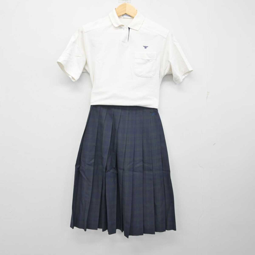 中古】静岡県 浜松湖東高等学校 女子制服 2点 (シャツ・スカート 中古】静岡県 浜松湖東高等学校 女子制服 2点 (シャツ・スカート