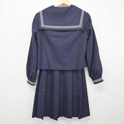 【中古】宮城県 富沢中学校 女子制服 3点 (セーラー服・スカート) sf055072