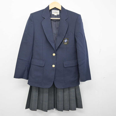 【中古】大阪府 長栄中学校 女子制服 2点 (ブレザー・スカート) sf055087