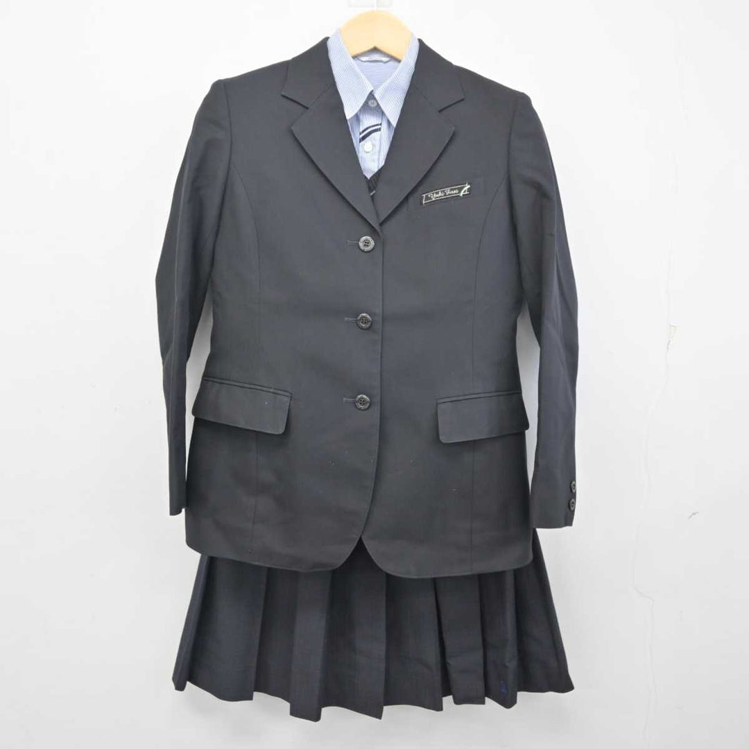 【中古】茨城県 結城第一高等学校 女子制服 4点 (ブレザー・ニット・シャツ・スカート) sf055089 | 中古制服通販パレイド