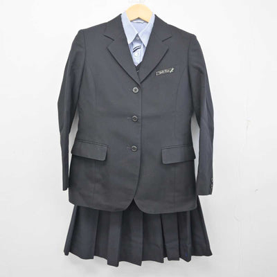 【中古】茨城県 結城第一高等学校 女子制服 4点 (ブレザー・ニット・シャツ・スカート) sf055089