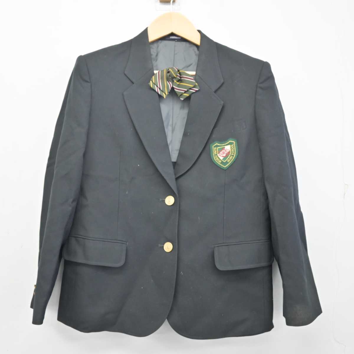 【中古】栃木県 桑中学校 女子制服 2点 (ブレザー) sf055093