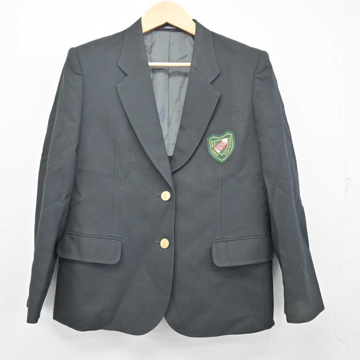 【中古】栃木県 桑中学校 女子制服 2点 (ブレザー) sf055093