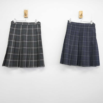 【中古】神奈川県 横浜女学院高等学校 女子制服 2点 (スカート・スカート) sf055103