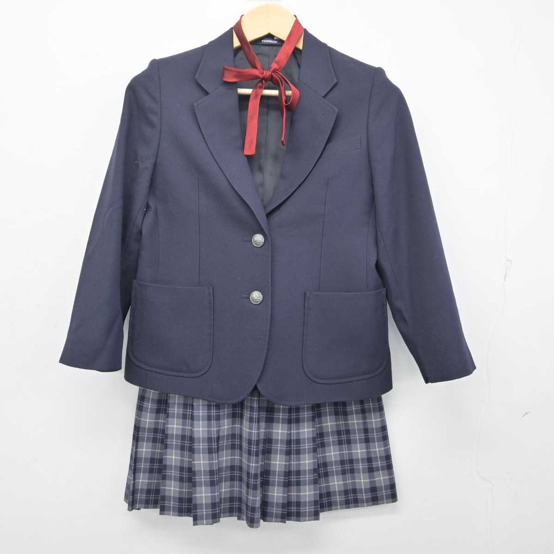 【中古】神奈川県 荏田南中学校 女子制服 4点 (ブレザー・スカート) sf055106 | 中古制服通販パレイド