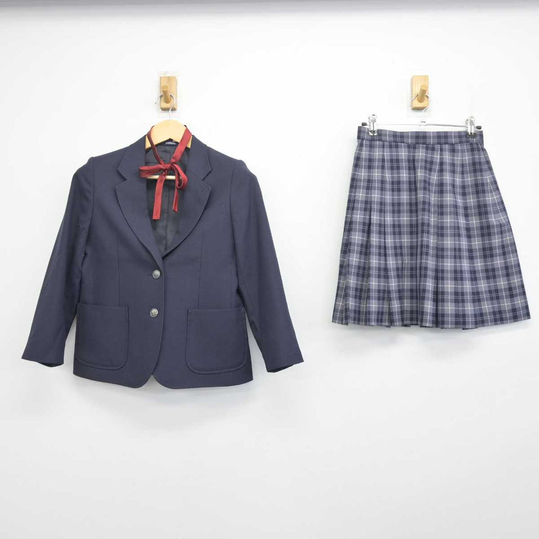 【中古】神奈川県 荏田南中学校 女子制服 4点 (ブレザー・スカート) sf055106 | 中古制服通販パレイド