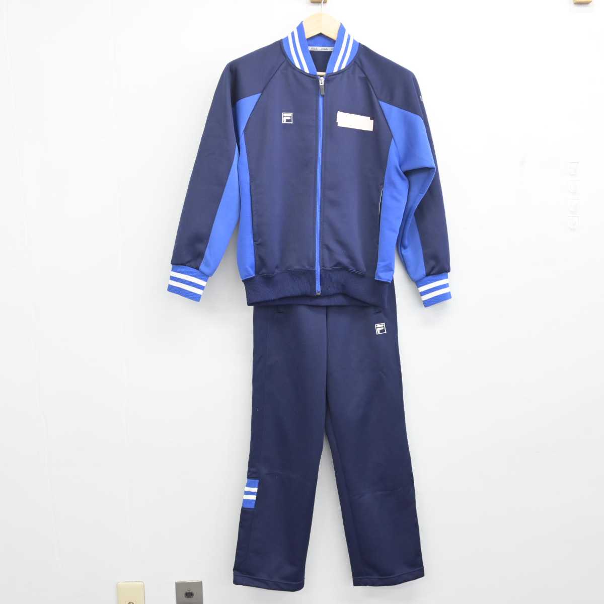 【中古】東京都 富士見丘中学高等学校 女子制服 2点 (ジャージ 上・ジャージ 下) sf055117