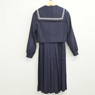 【中古】福岡県 城西中学校 女子制服 3点 (セーラー服・ジャンパースカート) sf055133