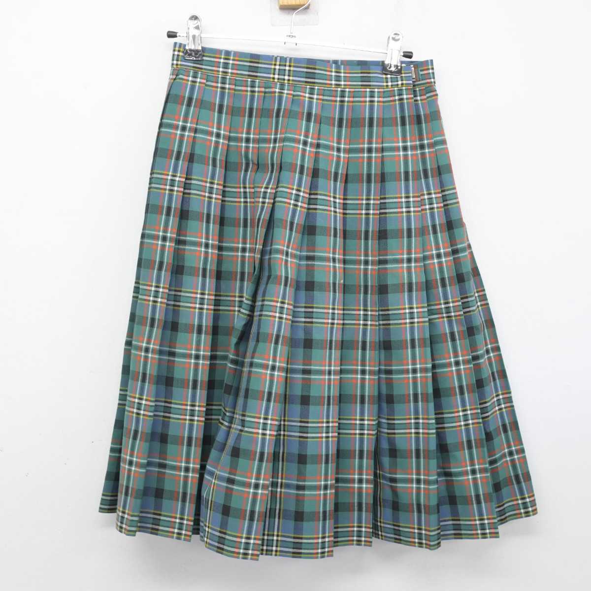 【中古】埼玉県 獨協埼玉中学高等学校 女子制服 3点 (シャツ・スカート) sf055152