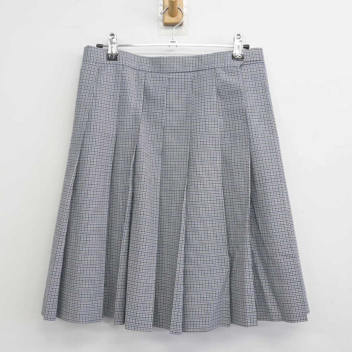 【中古】熊本県 東海大学付属熊本星翔高等学校 女子制服 2点 (ブラウス・スカート) sf055163