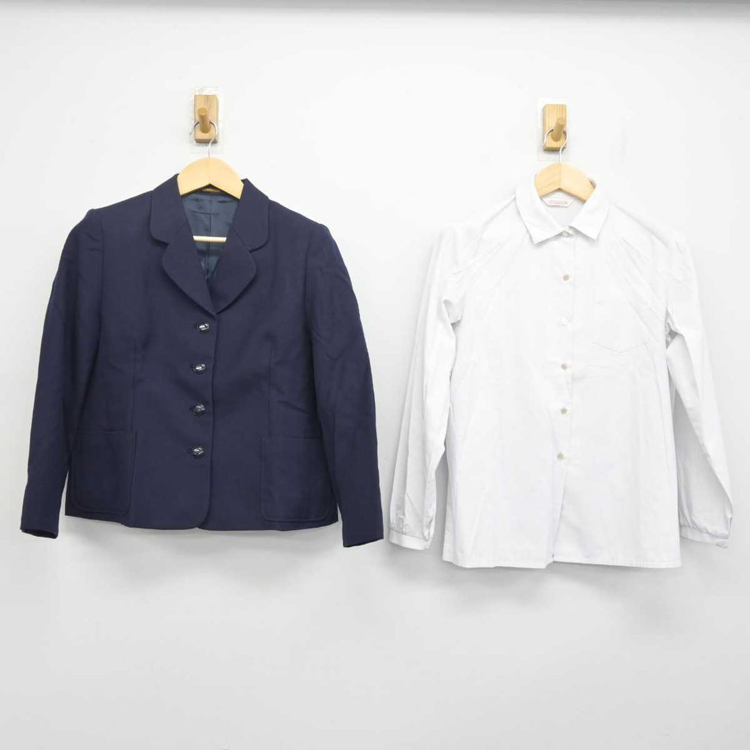 中古】群馬県 高崎女子高等学校 女子制服 2点 (ブレザー・シャツ 中古】群馬県 高崎女子高等学校 女子制服 2点 (ブレザー・シャツ