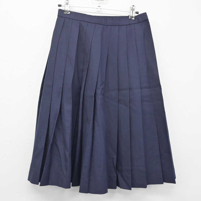 【中古】秋田県 能代第二中学校 女子制服 3点 (セーラー服・スカート) sf055190