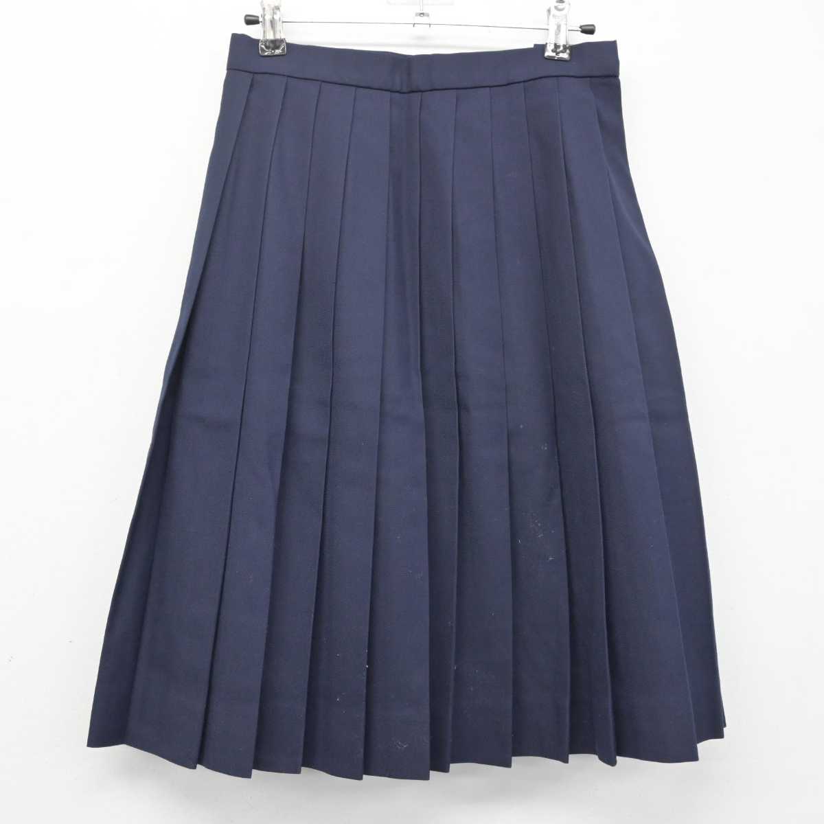 【中古】秋田県 能代第二中学校 女子制服 2点 (セーラー服・スカート) sf055191