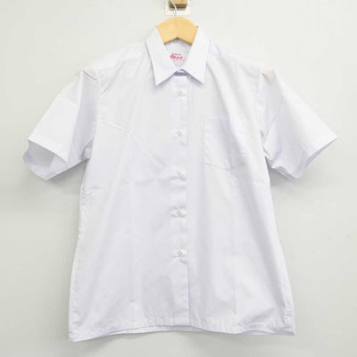 【中古】秋田県 能代第二中学校 女子制服 2点 (シャツ・スカート) sf055192