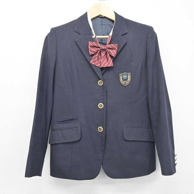 【中古】東京都 実践学園中学校・高等学校 女子制服 2点 (ブレザー) sf055203