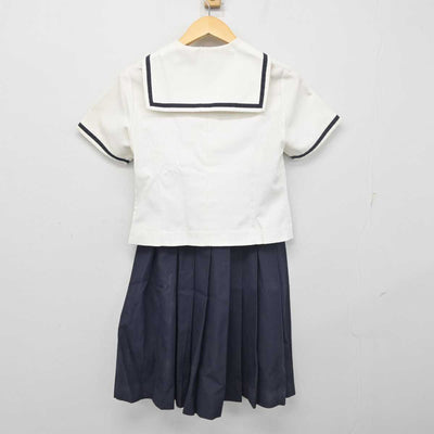 【中古】東京都 東京家政大学附属女子中学校・高等学校 女子制服 2点 (セーラー服・スカート) sf055228