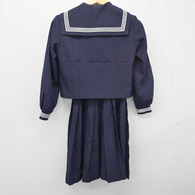 【中古】東京都 牛込第一中学校 女子制服 2点 (セーラー服・ジャンパースカート) sf055242