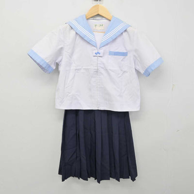 【中古】東京都 牛込第一中学校 女子制服 2点 (セーラー服・スカート) sf055243