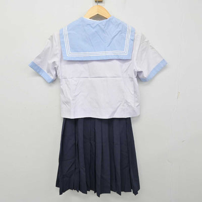 【中古】東京都 牛込第一中学校 女子制服 2点 (セーラー服・スカート) sf055243