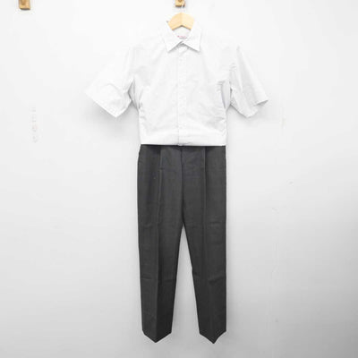 【中古】東京都 桜丘中学・高等学校 男子制服 3点 (シャツ・ズボン) sf055249