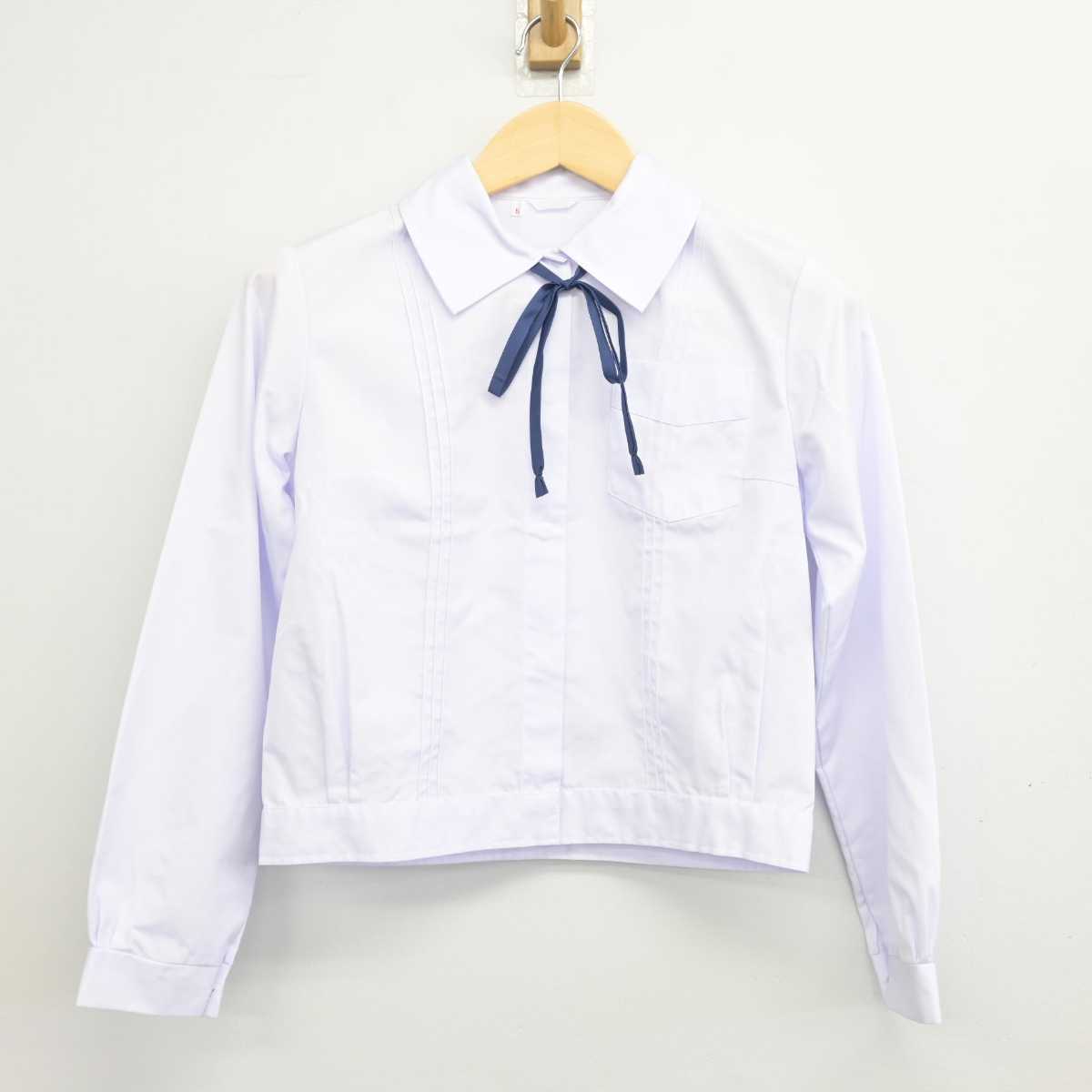 【中古】大阪府 金岡南中学校 女子制服 4点 (シャツ・シャツ) sf055257