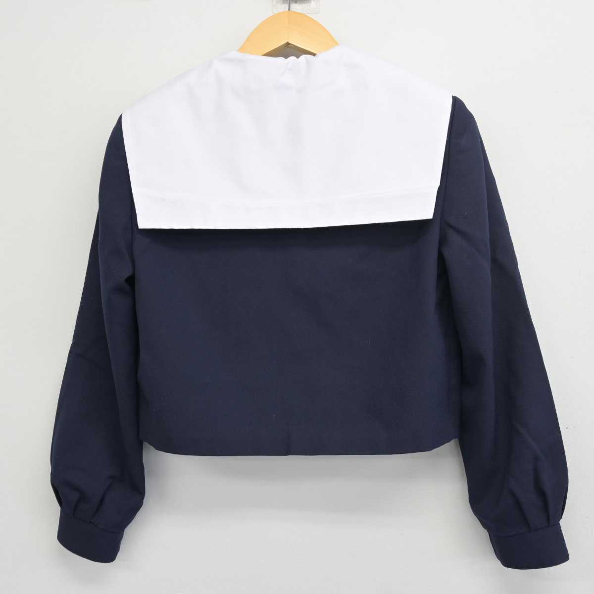 【中古】愛知県 大江中学校 女子制服 4点 (セーラー服・スカート) sf055265