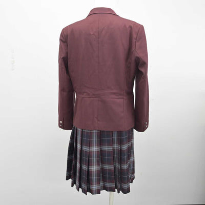 【中古】愛知県 名古屋経済大学市邨高等学校 女子制服 4点 (ブレザー・シャツ・スカート) sf055271