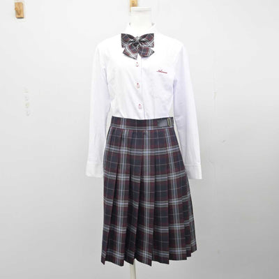 【中古】愛知県 名古屋経済大学市邨高等学校 女子制服 4点 (ブレザー・シャツ・スカート) sf055271