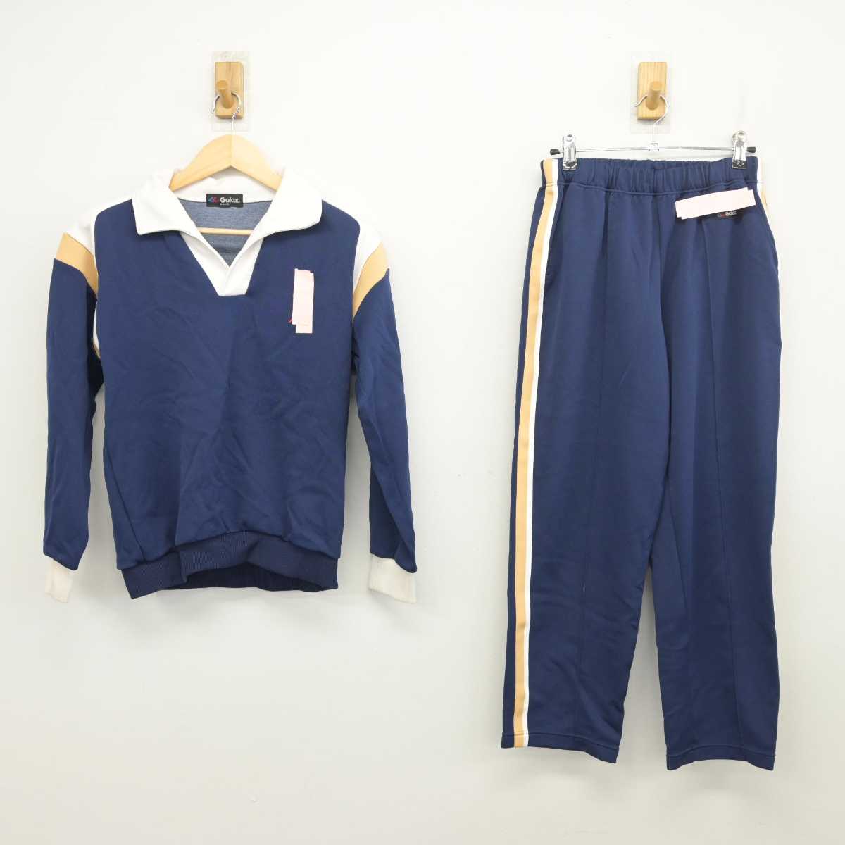 【中古】京都府 山城高等学校 女子制服 2点 (ジャージ 上・ジャージ 下) sf055278