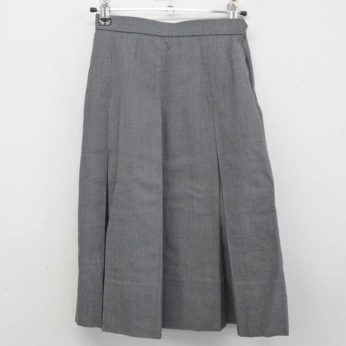 【中古】千葉県 遠山中学校 女子制服 3点 (ブレザー・スカート) sf055292