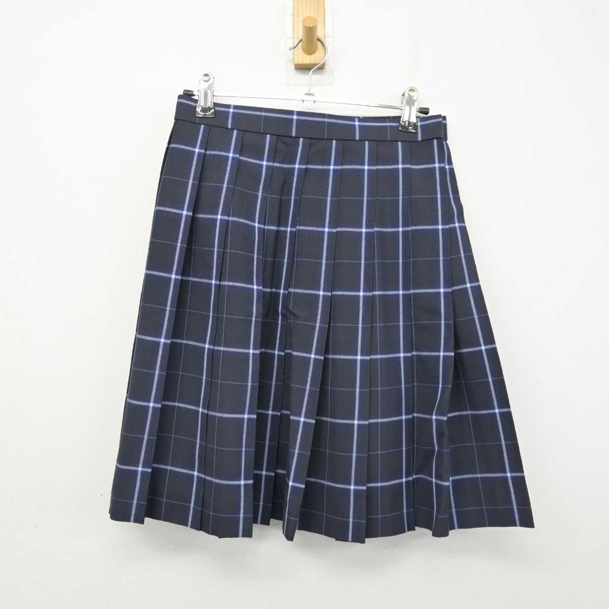 【中古】東京都 駒場学園高等学校 女子制服 3点 (シャツ・スカート) sf055303