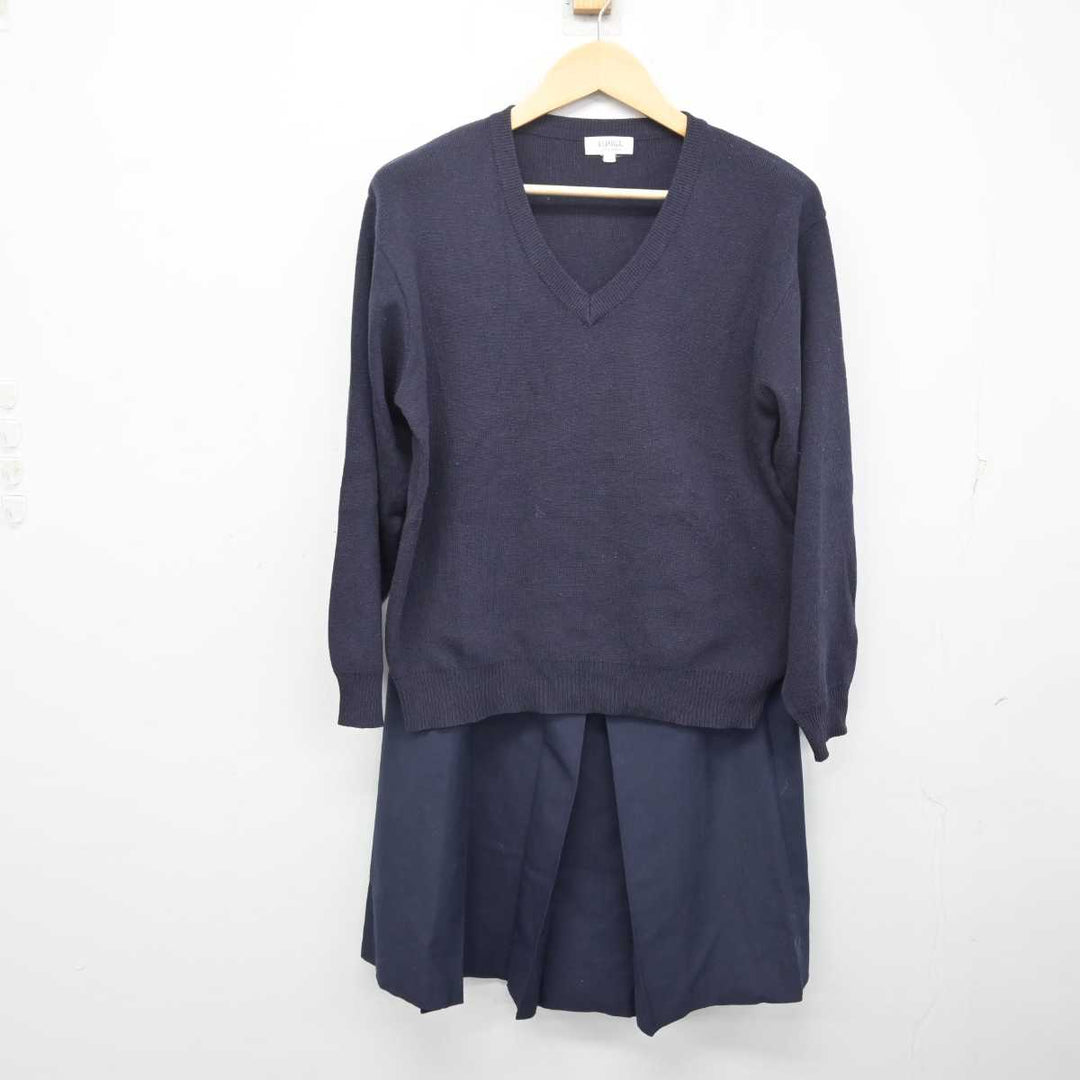 【中古】静岡県 浜松南高等学校 女子制服 2点 (ニット・スカート) sf055311 | 中古制服通販パレイド