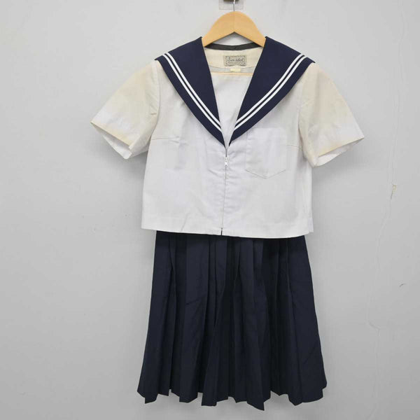 【中古】愛知県 はとり中学校 女子制服 3点 (セーラー服・スカート) sf055340 | 中古制服通販パレイド