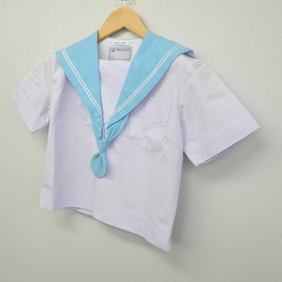 【中古】大阪府 夕陽丘高等学校 女子制服 2点 (セーラー服) sf055343