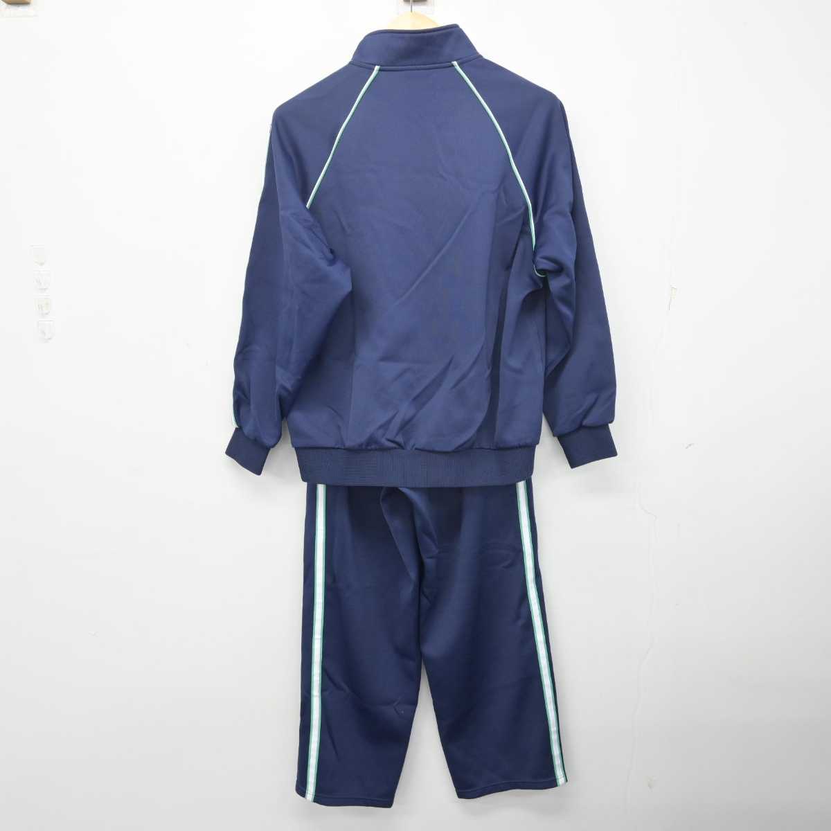 【中古】兵庫県 神戸市立山田中学校 女子制服 2点 (ジャージ 上・ジャージ 下) sf055351