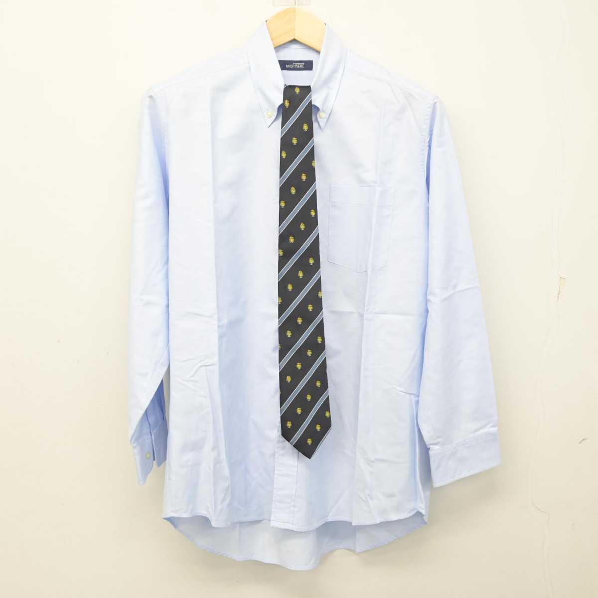 【中古】東京都 豊島学院高等学校 男子制服 5点 (ブレザー・ニット・シャツ・ズボン) sf055366