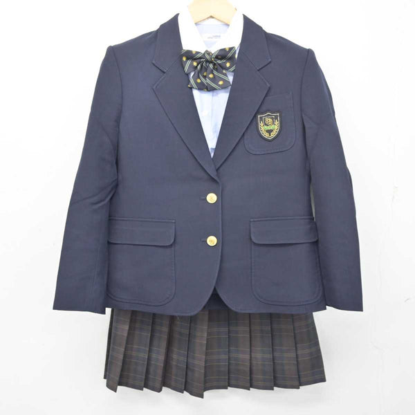 【中古】東京都 豊島学院高等学校 女子制服 5点 (ブレザー・ニット・シャツ・スカート) sf055368 | 中古制服通販パレイド