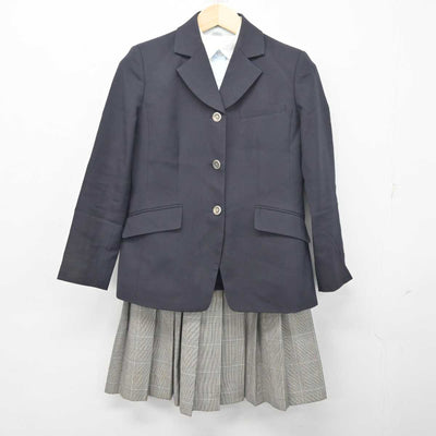 【中古】埼玉県 淑徳与野高等学校 女子制服 6点 (ブレザー・シャツ・スカート) sf055369