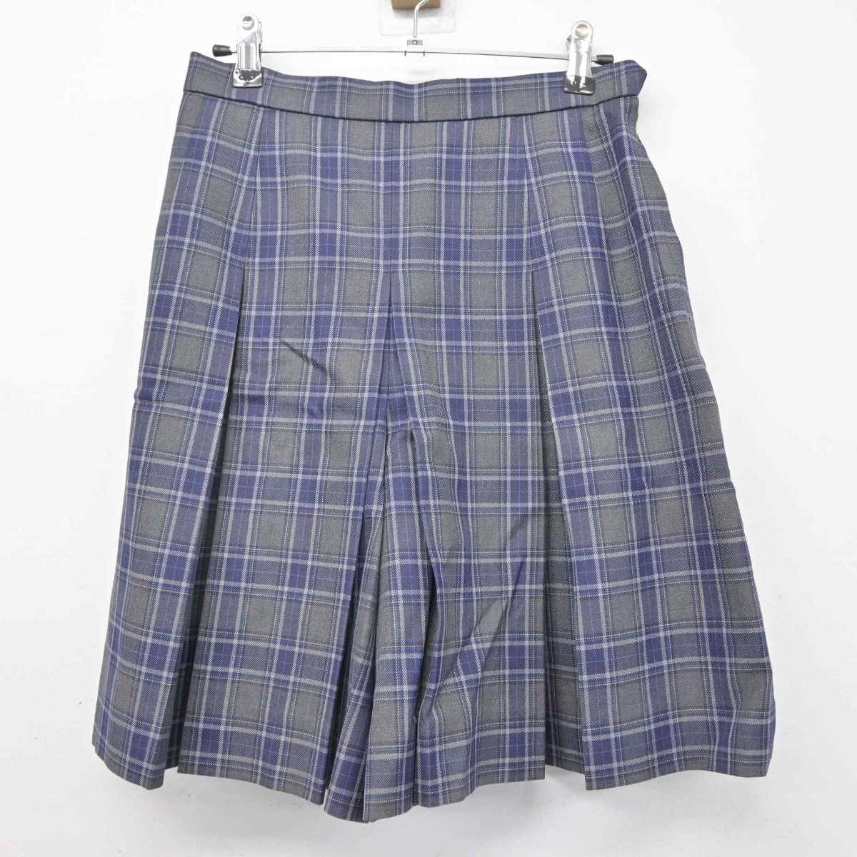 【中古】千葉県 茂原北陵高等学校 女子制服 4点 (ブレザー・ニット・スカート) sf055394