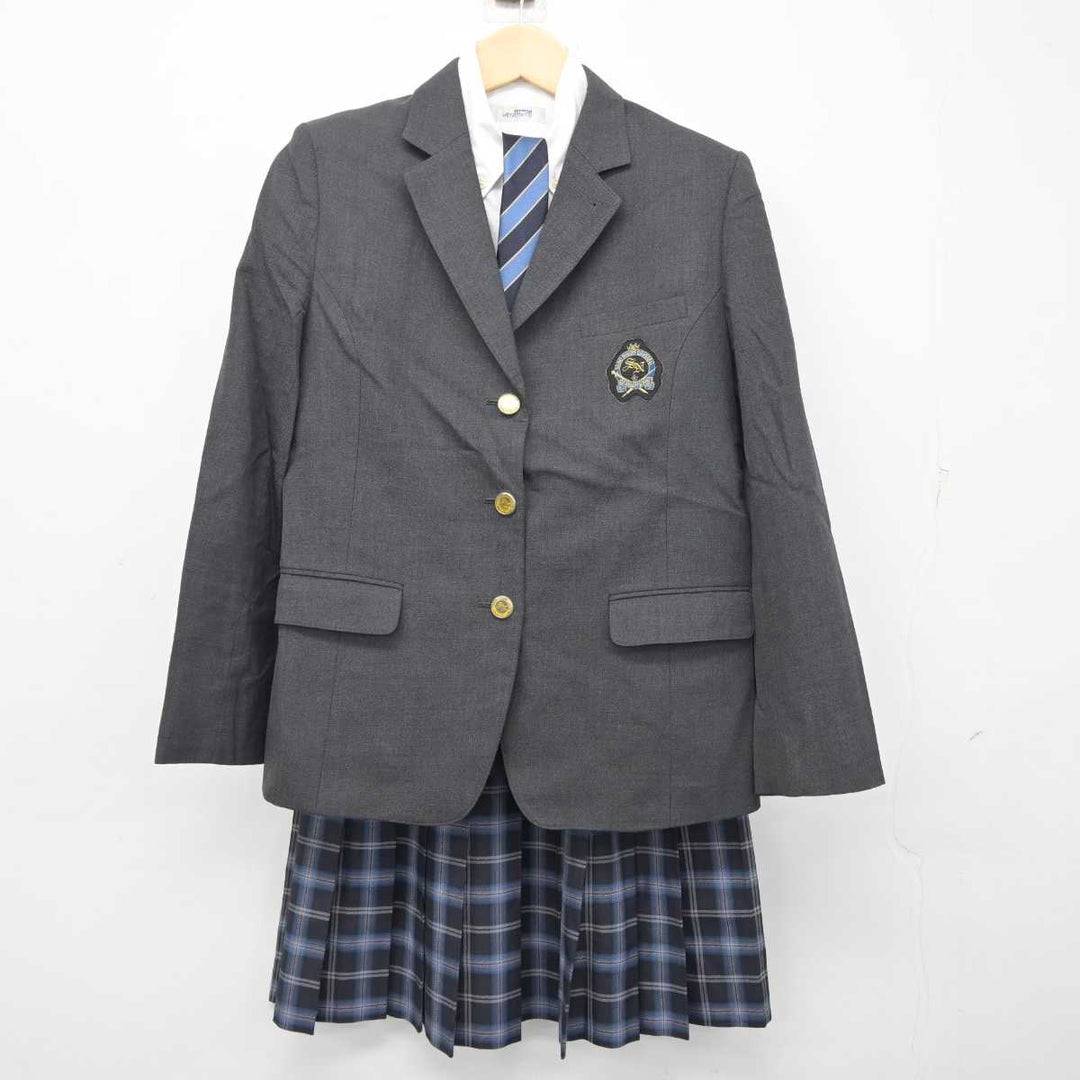 中古】栃木県 佐野日本大学中等教育学校 女子制服 4点 (ブレザー・シャツ・スカート) sf055408 | 中古制服通販パレイド