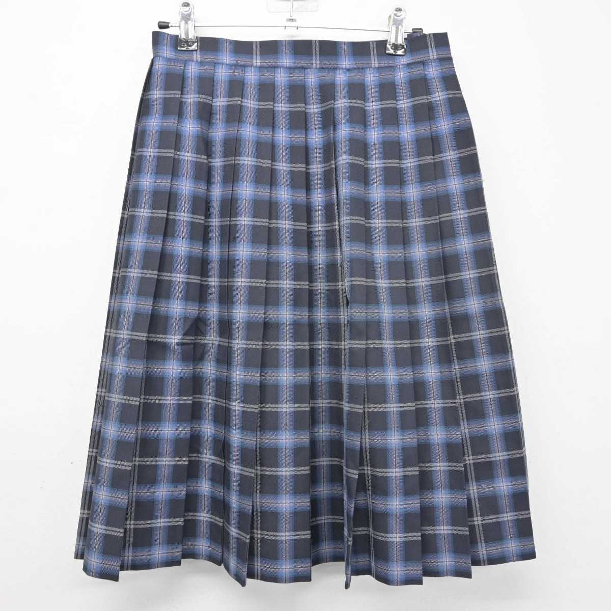 【中古】栃木県 佐野日本大学中等教育学校 女子制服 4点 (ブレザー・シャツ・スカート) sf055408