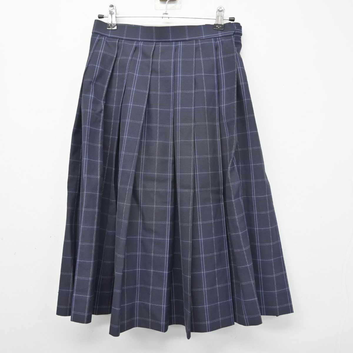 【中古】福岡県 戸畑高等学校 女子制服 3点 (セーラー服・スカート) sf055430